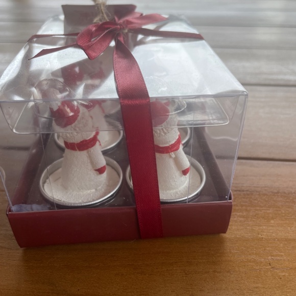 Sleigh Hill snowman candles - Picture 4 of 4